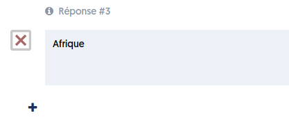 The different types of questions