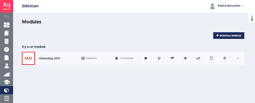 Création module e-learning